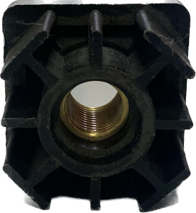 748 Резьбовая заглушка профиля под опору (квадрат) 40x40