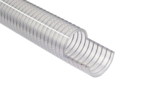 Армированный рукав металло-спиралью для молока д.  50 мм