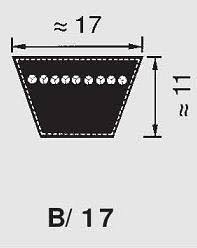 Ремень клиновой В(Б) 103 2650Lp/2610Li True Belts Ремень клиновой В(Б) 103 2650Lp/2610Li True Belts