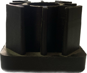 748 Резьбовая заглушка профиля под опору (квадрат) 50x50