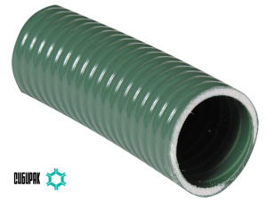 Шланг для ассенизаторской машины д. 50x60 мм "Сибиряк", морозостойкий, темно-зеленый