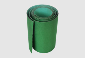 Ремень плоский машинный HZTCSF01 PU (Зеленый/Зеленый) толщина 1,2