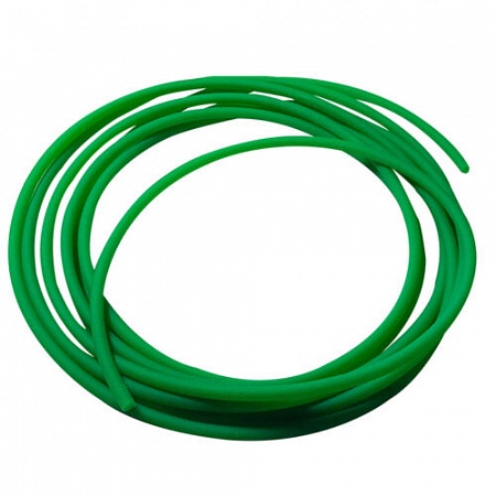 Ремень круглый полиуретановый д. 04 мм зеленый шершавый