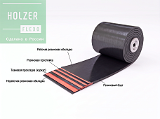 Конвейерные ленты: всё о тканях каркаса — от БКНЛ до EP и решений Holzer Flexo