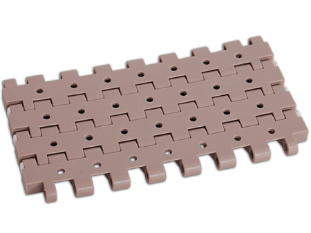 Модульная лента Holzer 5935 Perforation шаг 19.05 мм, толщина 8.5 мм, открытость 6%, POM, кор цвет